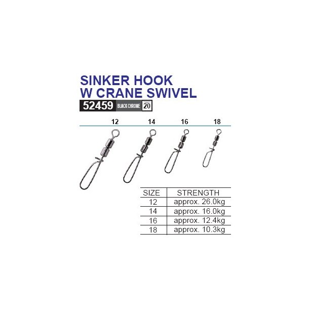 Owner Sinker Hook 52459